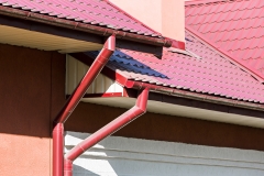 Rain Gutter For Collects Rainwater