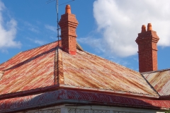 Two Chimneyed Roof